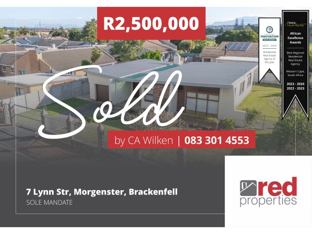 <!--[if BLOCK]><![endif]--> 7  Lynn Street, Morgenster, Brackenfell <!--[if ENDBLOCK]><![endif]-->
